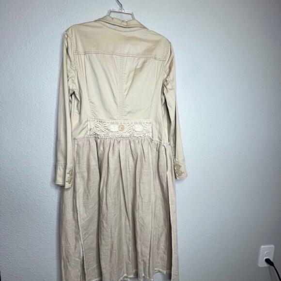 Vintage Lagrutta Art One of a Kind Handmade Trench Coat Dress - Picture 10 of 15